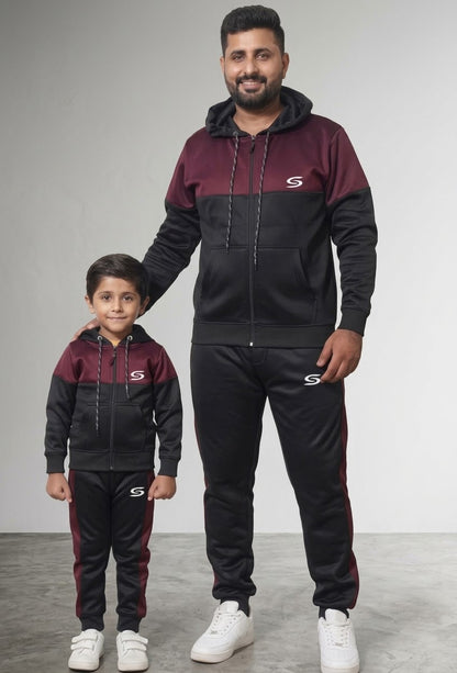 Black & Maroon-Father Son's Style Edition# 3401