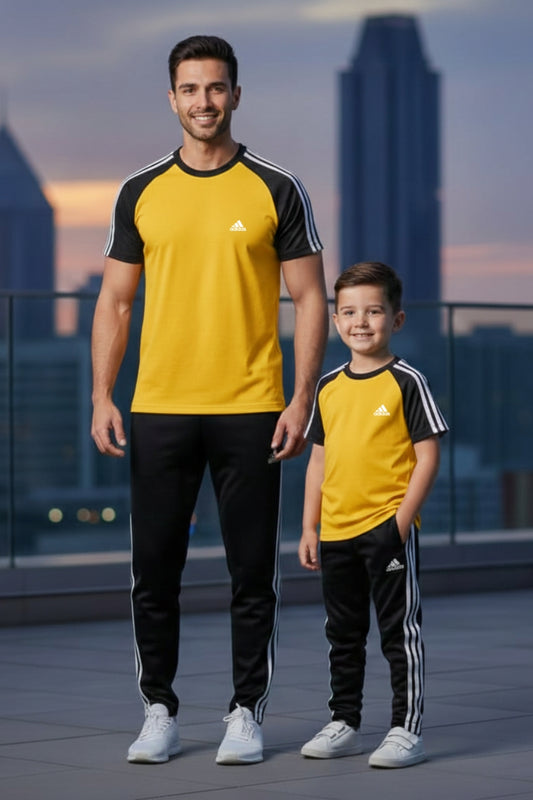 Like Father Like Son-Adi-Yellow/Black Combo#196