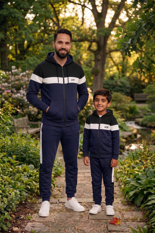 Navy,Black & white -Father's Style Edition