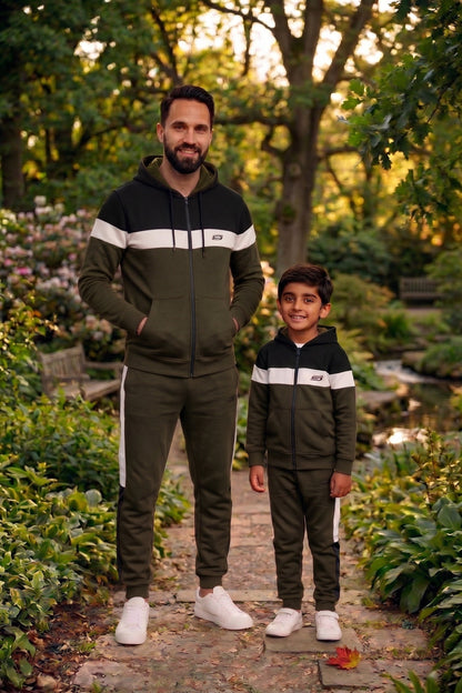 Olive,Black & White-Father's Style Edition