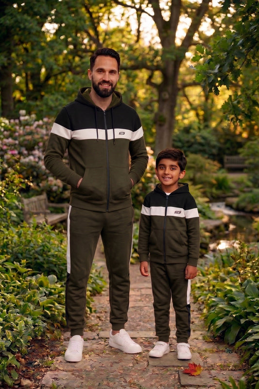 Olive,Black & White-Father's Style Edition