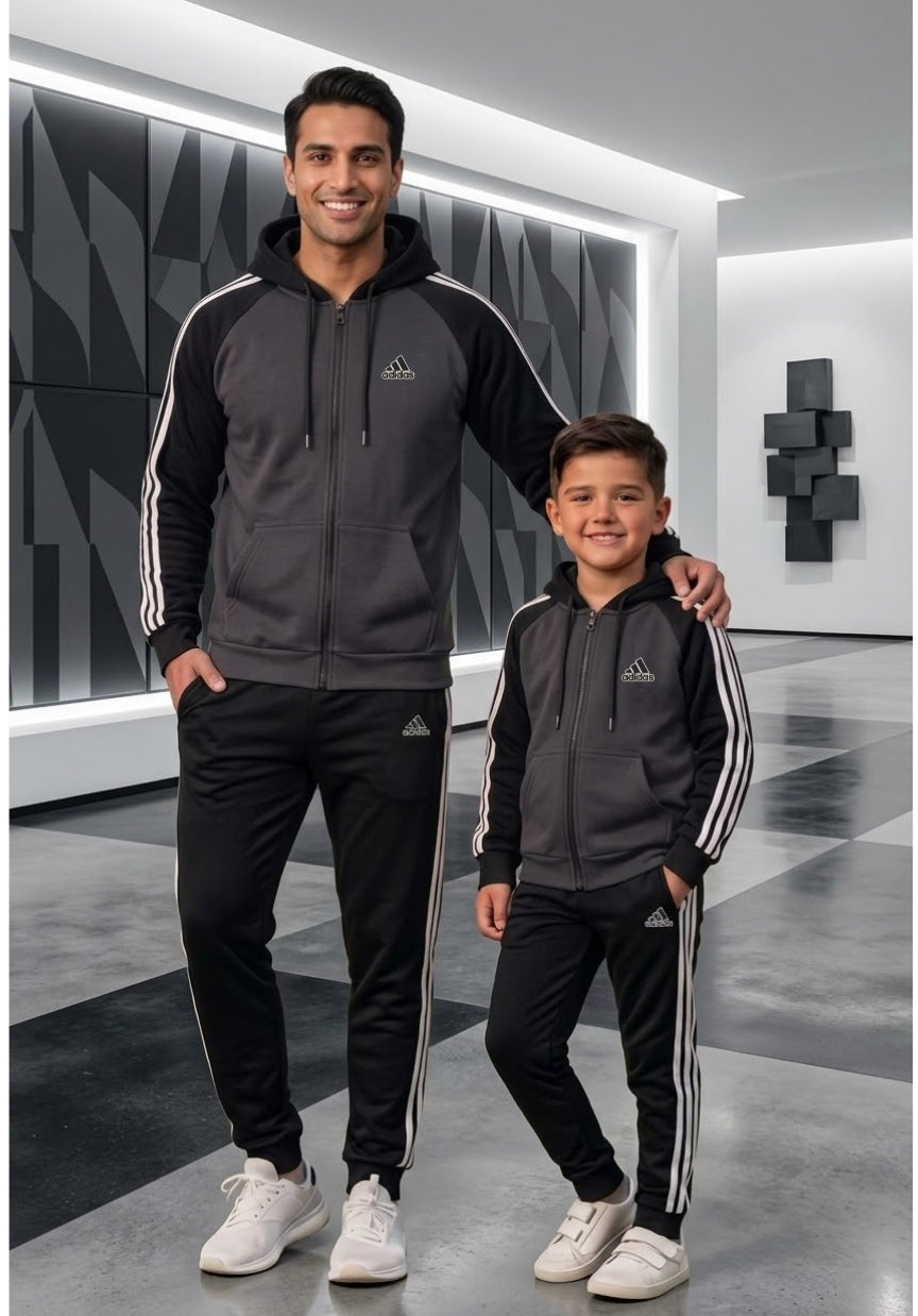 Adi Gray / Black -Father Son's Style Edition# 3406